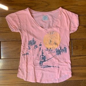 Vintage AE peach tee